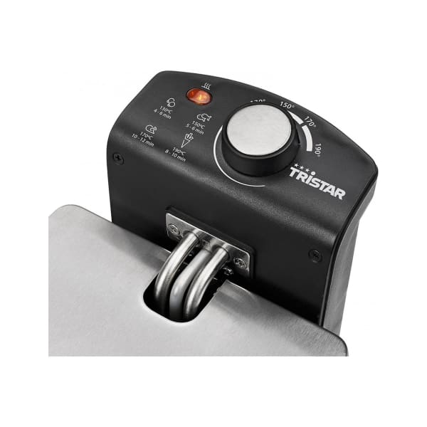 Friteuse TRISTAR - 2000 Watts - 3 Litres - Inox/Noir (FR-6946) Friteuse TRISTAR - 2000 Watts - 3 Litres - Inox/Noir (FR-6946)